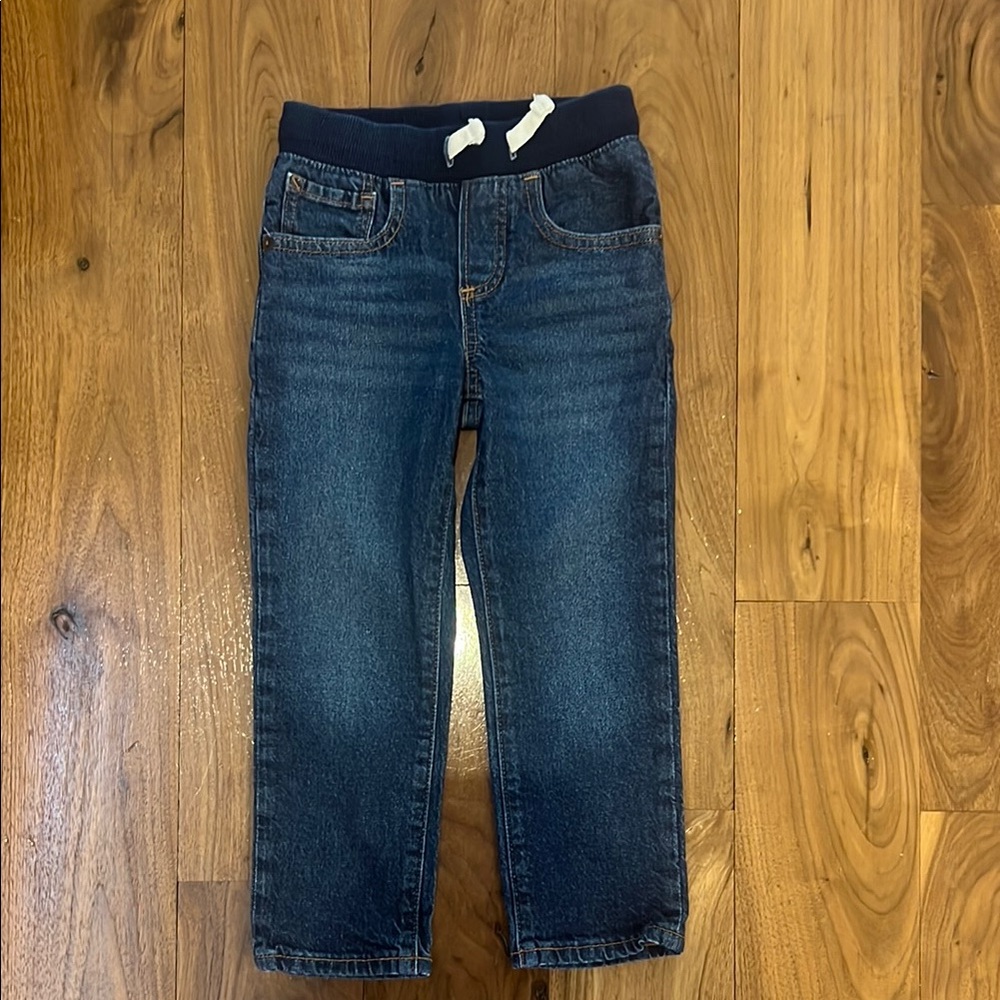 Gap Kids Denim Jeans with Navy Waistband | Sz 4